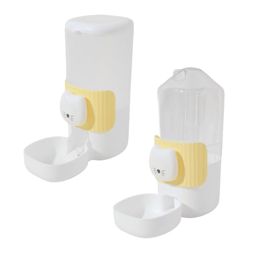 Wegiwuca 2pcs Käfigmontierte Automatische Haustiernahrung Wasserspender Mit Cartoon Katzen Entwerfen Sie Einfache Installation Für Haushaltsversorgung Hängende Haustier Feeder Wegiwuca 2pcs Käfigmontierte Automatische Haustiernahrung Wasserspender Mit Cartoon Katzen Entwerfen Sie Einfache Installation Für Haushaltsversorgung Hängende Haustier Feeder von Wegiwuca