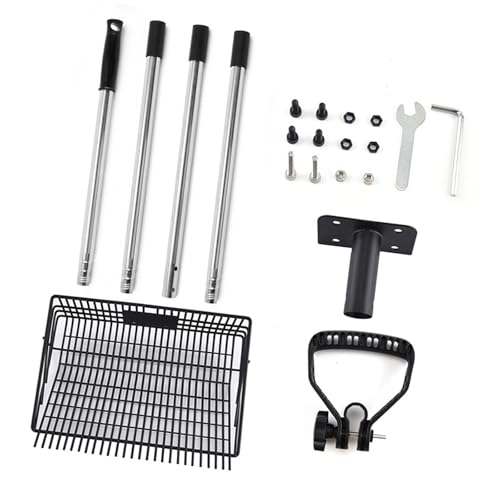 Ergonomic Chicken Poop Scooper Mit RAKES Anhang Für Effizientes Geflügelhähnchenkotreinigen In Coops Und Home Geflügelabfall Management Werkzeug von Wegiwuca