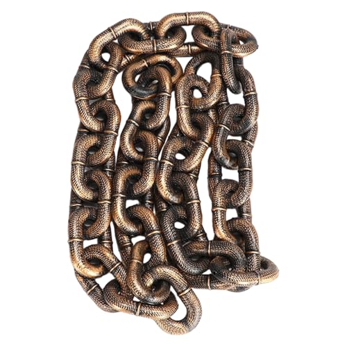 Lange Leine, Zubehör, lustige Eisenkette, Foto-Requisiten, Zubehör, Simulations-Eisenkette für Outdoor-Spielen, Hundekette von Wegiwuca
