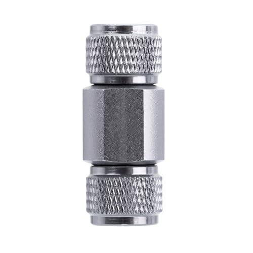 Wegiwuca Edelstahl CO2 Rückschlagventile Aquarium Single Direction Flowing Control CO2 Ventile für Kohlendioxidversorgung von Wegiwuca