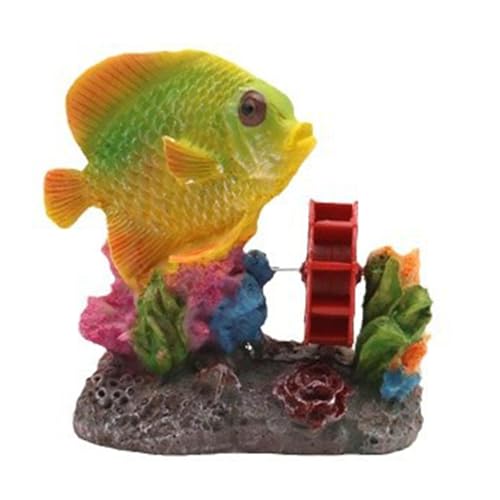 Wegiwuca Harze, Fischspinner, Windmühlen, belüftetes Rad, Aquarien, Wasserpflanzen-Simulation für verschiedene Größen von Wegiwuca