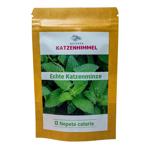 Weicher Katzenhimmel 100% Biologisch Premium Katzenminze 12g Pure Freude aus Frankreich Nepeta Cataria Weicher Katzenhimmel 100% Biologisch Premium Katzenminze 12g Pure Freude aus Frankreich Nepeta Cataria von Weicher Katzenhimmel