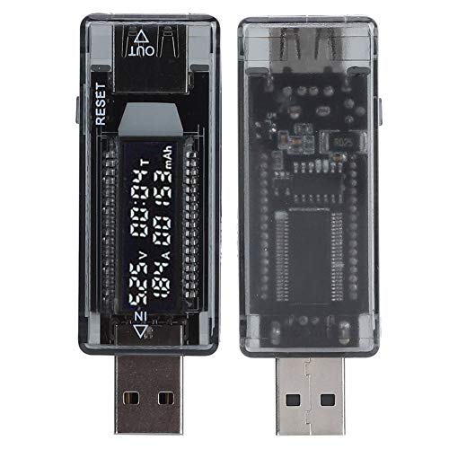 USB-Power-Tester, Plastikschale 3.5-20V 3.3A-Leistungsmessgerät für Wandlager von Weikeya