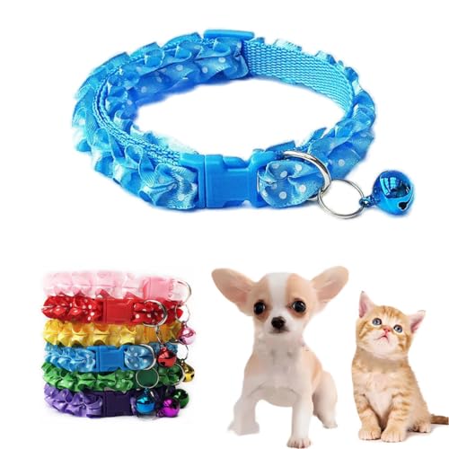Leuchtende Glocke für Hundehalsband, Katzenglocke, Halsband für kleine Hunde, kleine Hunde, Katzen, Tierstreu, kleines Mädchen, Damen, Größe S Leuchtende Glocke für Hundehalsband, Katzenglocke, Halsband für kleine Hunde, kleine Hunde, Katzen, Tierstreu, kleines Mädchen, Damen, Größe S von WeimoMonkey