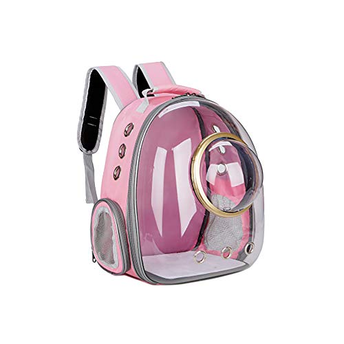 Weiqiao® Transporttasche für Katzen, Hunde, aus weichem EVA, atmungsaktiv, faltbar, weich, für Haustiere, Reise (Rosa) von Weiqiao