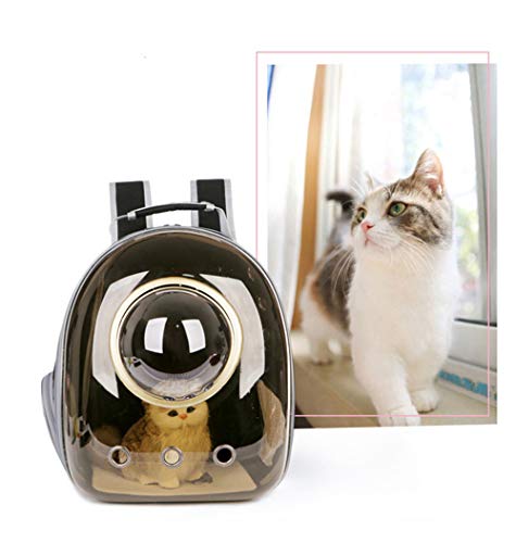 Weiqiao® Transporttasche für Katzen, Hunde, aus weichem EVA, atmungsaktiv, faltbar, weich, für Haustiere, Reise (braun) von Weiqiao