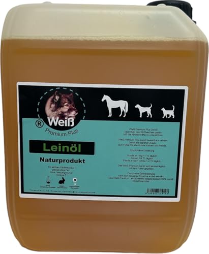 Weiß-Premium Leinöl für Hunde 20 L Weiß-Premium Leinöl für Hunde 20 L von Weiß-Premium