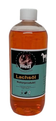 Weiß Premium-Plus Lachsöl 1 Liter kaltgepresst Weiß Premium-Plus Lachsöl 1 Liter kaltgepresst von Weiß