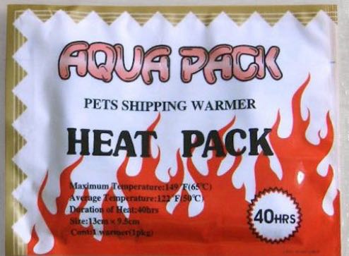 Heatpack 40 Stunden für den Transport von Fischen oder Pflanzen von Weiteres