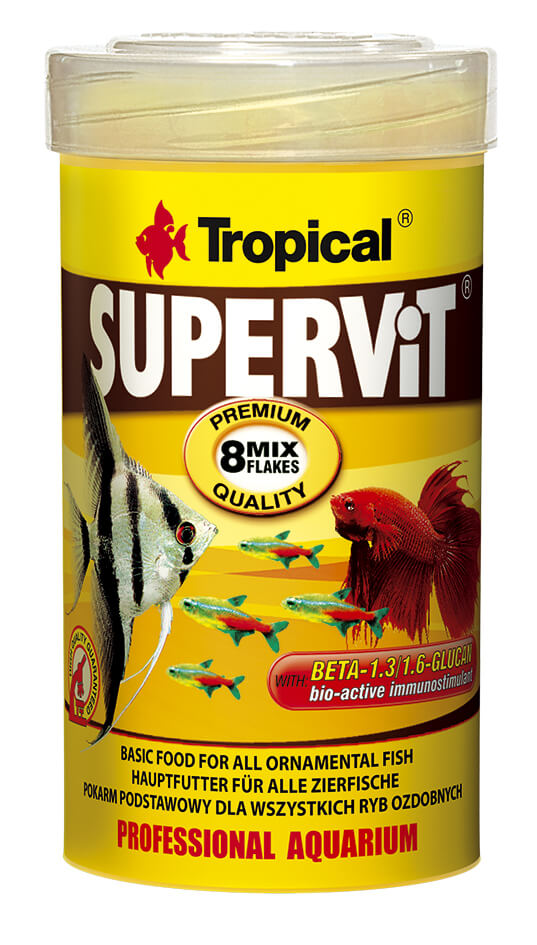 Supervit - Hauptfutter für alle Zierfische, 250ml von Weiteres