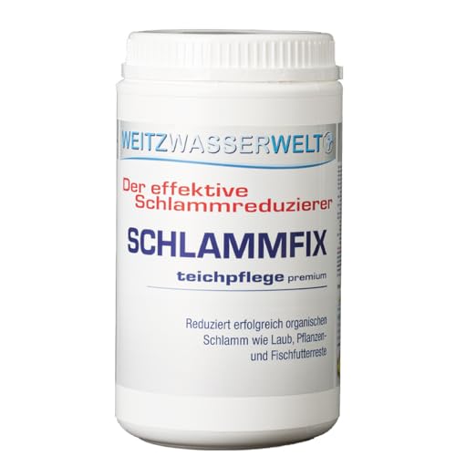 SCHLAMMFIX - der effektive Schlammreduzierer (1 kg für max. 10.000 Liter) von Weitz-Wasserwelt