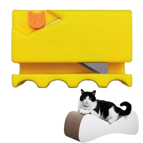 Kartonschneider Für Katzenkratzer Ausstecher Für Katzenkratzer Katzenkratzmesser Kartonschneidemaschine Für Selbstgemachte Katzenkratzbretter Katzenkratzer Kartonschneider Werkzeug von Weldphur