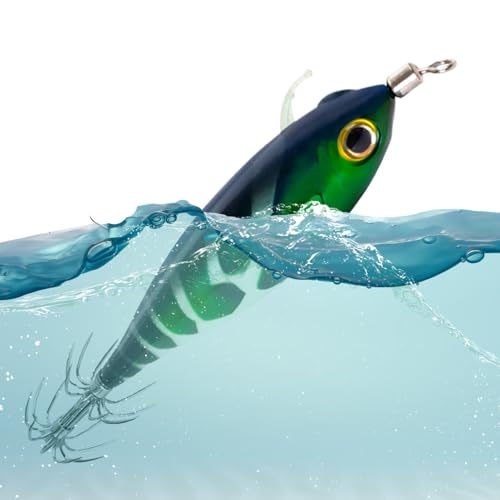 Weldphur Köder Für Tintenfischangeln | Leuchtende Shrimp-Köder Mit Jig-Technik - Schwimmköder Imitation Realist. fluoreszierender Angelköder für Enthusiasten Anfänger Weldphur Köder Für Tintenfischangeln | Leuchtende Shrimp-Köder Mit Jig-Technik - Schwimmköder Imitation Realist. fluoreszierender Angelköder für Enthusiasten Anfänger von Weldphur