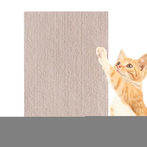 Weldphur Kratzmatte für Katzen,Kratzmatte für Katzen - Selbstklebende Kratzteppichmatte für - Flaches Kratzpad, Katzenkratzpad als Ersatz für Kratzbäume, Kratzbaumregale von Weldphur
