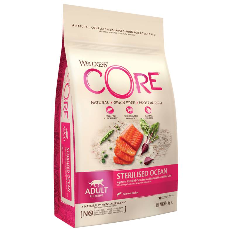 Wellness Core Cat Sterilized Ocean - Sparpaket: 2 x 4 kg von Wellness Core