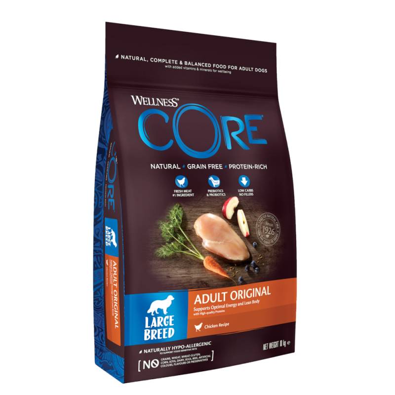 Wellness Core Dog Large Original - Sparpaket: 2 x 10 kg von Wellness Core