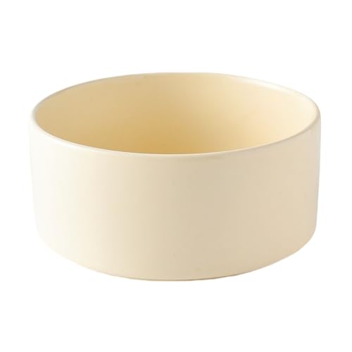 Welloyed Keramik-Hundenapf für kleine und mittelgroße Hunde, 15,2 cm, glänzende Glasur, für kleine und mittelgroße Hunde, robuster, rutschfester Futternapf, lebensmittelecht, spülmaschinen- und von Welloyed