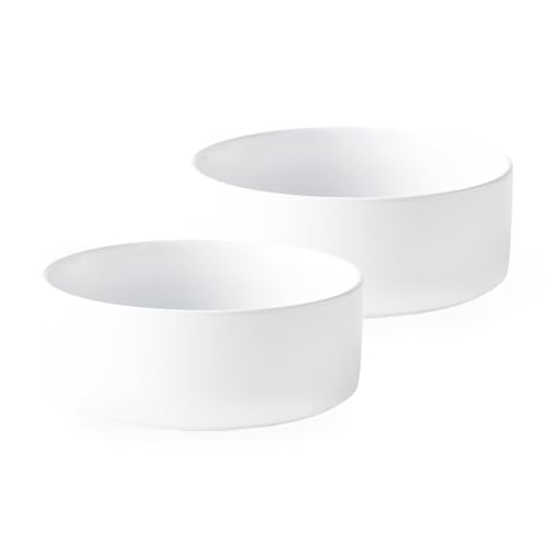 Welloyed Keramik-Set mit 2 Futternäpfen und Katzennäpfen – klassischer Futter- und Wassernapf für Kätzchen, Katzen und Spielzeugrassen, gewichteter Hundenapf, lebensmittelechter Futternapf Welloyed Keramik-Set mit 2 Futternäpfen und Katzennäpfen – klassischer Futter- und Wassernapf für Kätzchen, Katzen und Spielzeugrassen, gewichteter Hundenapf, lebensmittelechter Futternapf von Welloyed