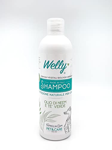 Welly Bio Hundeshampoo Natürlicher Schutz Neemöl Und Grüner Tee 250 ml von Welly