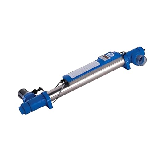 Blue UV-C Ionisator 75W – Chlorfreie UV Wasserdesinfektion für Pool bis 100m³ – Edelstahl 316L – Kupferelektrolyse & UV-C Lampe – LED-Timer – Klebemuffe x Innengewinde 63mm x 1½” – Für Salzwasserpool Blue UV-C Ionisator 75W – Chlorfreie UV Wasserdesinfektion für Pool bis 100m³ – Edelstahl 316L – Kupferelektrolyse & UV-C Lampe – LED-Timer – Klebemuffe x Innengewinde 63mm x 1½” – Für Salzwasserpool von WeltenMarkt