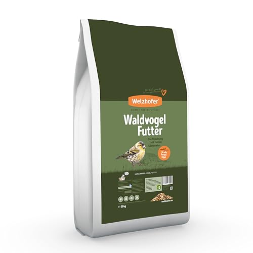 Welzhofer Waldvogelfutter 25kg - Feine Sämereienmischung für kleine Vögel, leicht verdaulich, reich an Fettsäuren & Vitaminen. Ideale Nährstoffquelle für Wildvögel auf Balkon und Terrasse Welzhofer Waldvogelfutter 25kg - Feine Sämereienmischung für kleine Vögel, leicht verdaulich, reich an Fettsäuren & Vitaminen. Ideale Nährstoffquelle für Wildvögel auf Balkon und Terrasse von Welzhofer