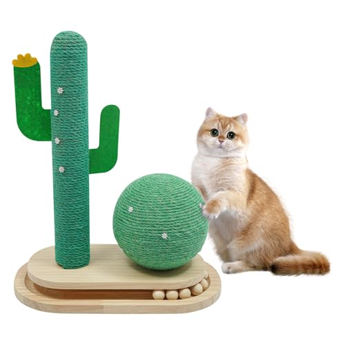 Katzenkratzbaum Kaktus-Katzenbaum für Indoor Katzen, Kratzbaum für Haushalte Tierhandlungen, Grüner Katzenkratzbaum Kaktus-Katzenbaum für Indoor Katzen, Kratzbaum für Haushalte Tierhandlungen, Grüner von Wensiy