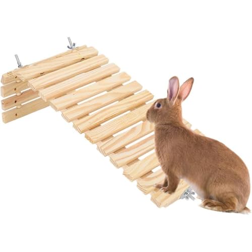 Holz Hamster Leiter Brücke, Kleintier Klettern Treppe Biegbarer Rattenkäfig Lebensraum Spielzeug, für Hamster Streifenhörnchen und andere Kleintiere Holz Hamster Leiter Brücke, Kleintier Klettern Treppe Biegbarer Rattenkäfig Lebensraum Spielzeug, für Hamster Streifenhörnchen und andere Kleintiere von Wenxishangmao
