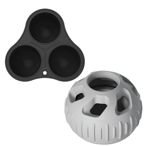 Hunde-Puzzlespielzeug – praktische 2 interaktive Leckerli-Bälle für Hunde | Interaktiver Leckerli-Ball für Hunde, Puzzle-Futterball, Hunde-Puzzle-Leckerli-Spenderball für Welpen, Hunde Hunde-Puzzlespielzeug – praktische 2 interaktive Leckerli-Bälle für Hunde | Interaktiver Leckerli-Ball für Hunde, Puzzle-Futterball, Hunde-Puzzle-Leckerli-Spenderball für Welpen, Hunde von Weppduk