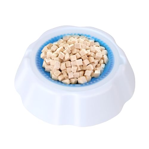 Wassernapf für Haustiere, 380 g, leicht, kühlender Futternapf, tragbarer Chill-Out-Hundenapf, Sommer-Fressnapf für Katzen und Hunde, Wasserkondensation, Eisschale, Haustier-Kühlzubehör Wassernapf für Haustiere, 380 g, leicht, kühlender Futternapf, tragbarer Chill-Out-Hundenapf, Sommer-Fressnapf für Katzen und Hunde, Wasserkondensation, Eisschale, Haustier-Kühlzubehör von Weppduk