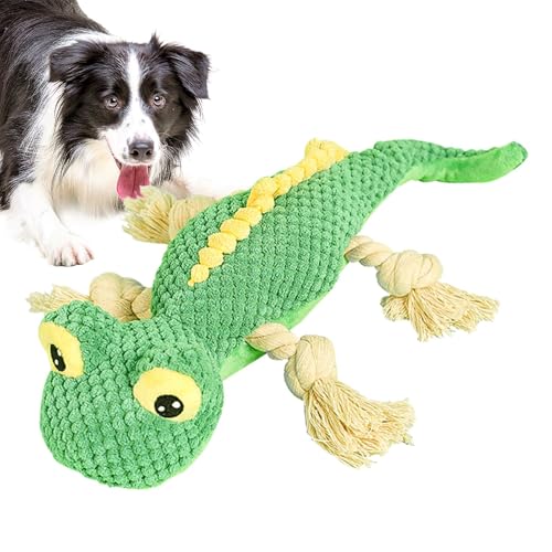 Weppduk Plüsch-Seilspielzeug für Hunde, Quietschendes Eidechsen-Hundespielzeug,Interaktives ausgestopftes Eidechsen-Hundespielzeug | Anti-Biss-weiches, Robustes, entzückendes ausgestopftes Weppduk Plüsch-Seilspielzeug für Hunde, Quietschendes Eidechsen-Hundespielzeug,Interaktives ausgestopftes Eidechsen-Hundespielzeug | Anti-Biss-weiches, Robustes, entzückendes ausgestopftes von Weppduk