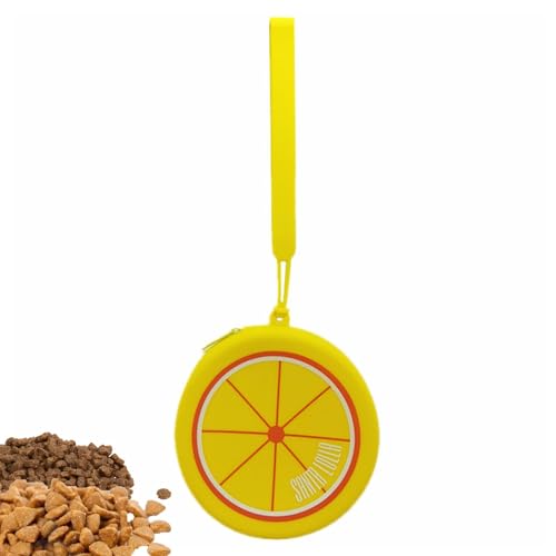 Weppduk Snack-Tasche für Spaziergänge, Silikon, Hundetraining, Leckerlibeutel, Snackbeutel für Outdoor-Abenteuer, Wandern, Camping von Weppduk