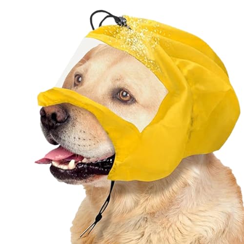 Weppduk Wasserdichter Badehut für Hunde, wasserdichter Badehut für Augen und Ohren, Haustierbadewanne, Ohrenschutz für Hunde, Kätzchen, Welpen, kleine Haustiere von Weppduk