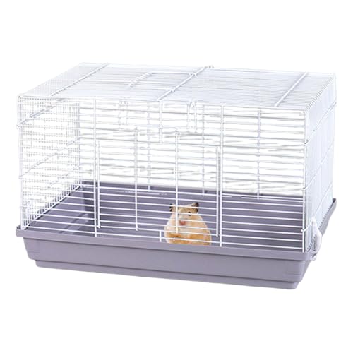 Weqizuerqi 47x30x30 cm Hamsterkäfig Hamster Cage Meerschweinchenkäfig Chinchilla Käfig Nagerkäfig Mit ABS Chassis Kleines Haustierzubehör Für Drinnen Und Draußen von Weqizuerqi