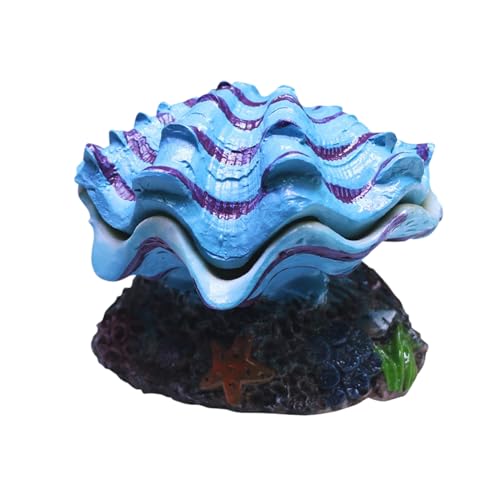 Weqizuerqi Aquarium-Höhle – Muschel- -Höhle, Wasserzubehör für Salzwasser, Süßwasser, Ecktanks für Zuhause, Schlafzimmer, Restaurant, Wohnzimmer von Weqizuerqi
