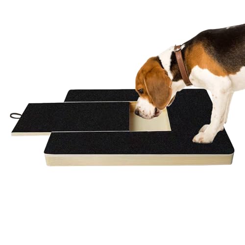 Weqizuerqi Ausziehbares Nagelfeilenbrett für Hunde, Nagelfeilenmatte für Hunde, herausnehmbares Nagelfräserpad für Haustiere, 36 x 25 x 5 cm von Weqizuerqi