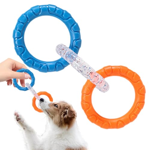 Weqizuerqi Hunderinge, Kauspielzeug, Ziehspielzeug für Hunde, 3 Ringe, Spielzeug, Dog Toys | Zubehör für Haustiere, fördert die Zahnpflege, Trainingsausrüstung Weqizuerqi Hunderinge, Kauspielzeug, Ziehspielzeug für Hunde, 3 Ringe, Spielzeug, Dog Toys | Zubehör für Haustiere, fördert die Zahnpflege, Trainingsausrüstung von Weqizuerqi