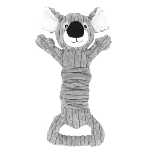 Weqizuerqi Hundespielzeug Mit Quietschfunktion,Robuster Plüsch-Kauspielzeug Für Starke Beißer | Koala Form Welpen Kauspielzeug, Cartoon Spielzeug Für Haustiere Weqizuerqi Hundespielzeug Mit Quietschfunktion,Robuster Plüsch-Kauspielzeug Für Starke Beißer | Koala Form Welpen Kauspielzeug, Cartoon Spielzeug Für Haustiere von Weqizuerqi