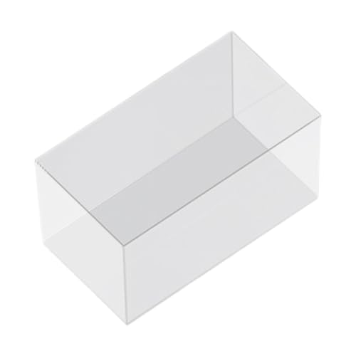 Weqizuerqi Kampffisch Aquarium, Kleines Aquarium Mit Randlosem Design, Rahmenloses Mini Becken Für Krebse Aquaterrarien Dekoratives Wasserhabitat von Weqizuerqi