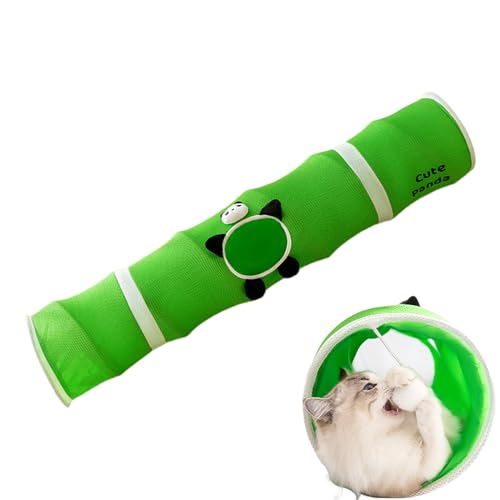 Weqizuerqi Katzen Tunnel Spielzeug,Interaktives Röhrenspielzeug Für Indoor-Katzen Aktivitäten | Spielzeugröhre Für Kätzchen Kaninchen Und Meerschweinchen Indoor Und Outdoor Spielmöglichkeiten von Weqizuerqi