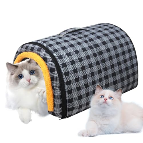 Weqizuerqi Katzenbett – umwandelbares Indoor-Katzenhaus Haustierbett – Winter Sommer wasserdichte Möbel Tiere Höhle für Reisen Zuhause Unterschlupf kleine, mittelgroße und große Rassen Weqizuerqi Katzenbett – umwandelbares Indoor-Katzenhaus Haustierbett – Winter Sommer wasserdichte Möbel Tiere Höhle für Reisen Zuhause Unterschlupf kleine, mittelgroße und große Rassen von Weqizuerqi