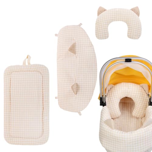 Weqizuerqi Puppe, Hundebuggy, Matte für Haustiere, warmer Schnitt des Kätzchenwagens mit Lautsprecher und Kissen – Zubehör für Haustiere Weqizuerqi Puppe, Hundebuggy, Matte für Haustiere, warmer Schnitt des Kätzchenwagens mit Lautsprecher und Kissen – Zubehör für Haustiere von Weqizuerqi