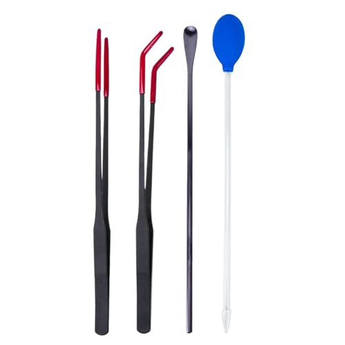 Weqizuerqi Reptilien-Futterpinzette – Schlangen-Futterzange | ergonomischer langer Griff Feederwerkzeug mit Gummispitze, Terrarienzubehör für Eidechsen, Schildkröten, Spinnen, Leopard, Geckos Weqizuerqi Reptilien-Futterpinzette – Schlangen-Futterzange | ergonomischer langer Griff Feederwerkzeug mit Gummispitze, Terrarienzubehör für Eidechsen, Schildkröten, Spinnen, Leopard, Geckos von Weqizuerqi