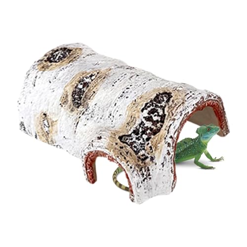 Weqizuerqi Reptilien-Lebensraumhöhle – Terrarien- Bartdrache Harz Nest – Reptilien-Lebensraum Ornament für Spinnen, Frösche, Einsiedlerkrebse, Eidechsen, Schlangen Weqizuerqi Reptilien-Lebensraumhöhle – Terrarien- Bartdrache Harz Nest – Reptilien-Lebensraum Ornament für Spinnen, Frösche, Einsiedlerkrebse, Eidechsen, Schlangen von Weqizuerqi