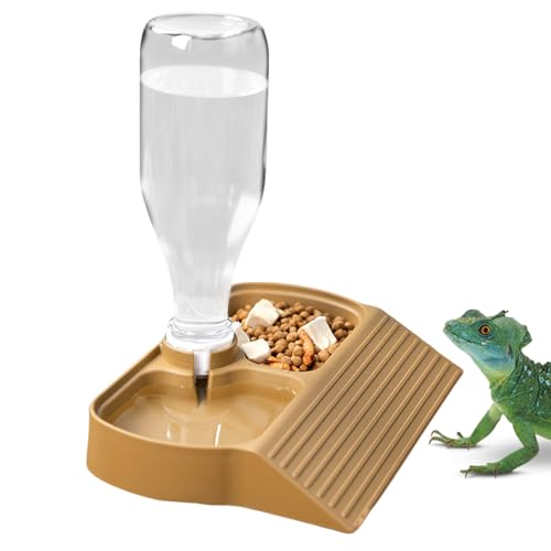 Weqizuerqi Reptilien-Wasserspender – Automatischer Spender für Reptilien, großes Fassungsvermögen, Futterzubehör, Bewässerungsschale für Eidechsen, Schildkröten, Bartagamen Weqizuerqi Reptilien-Wasserspender – Automatischer Spender für Reptilien, großes Fassungsvermögen, Futterzubehör, Bewässerungsschale für Eidechsen, Schildkröten, Bartagamen von Weqizuerqi