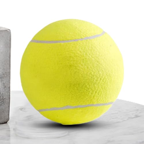 Weqizuerqi Tennisbällchen Hund, Hund Tennisbällchen | Kautentennisball für Welpen | Übergroße Accessoire -Kauspielzeug für Haustiere für kleine mittelgroße Haustiere im Innenbereich im Freien im Weqizuerqi Tennisbällchen Hund, Hund Tennisbällchen | Kautentennisball für Welpen | Übergroße Accessoire -Kauspielzeug für Haustiere für kleine mittelgroße Haustiere im Innenbereich im Freien im von Weqizuerqi