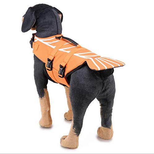 Werse Reflektierende Schwimmanzug Hunde-Badeanzug - Orange - L von Werse
