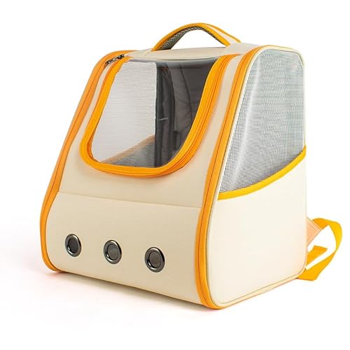 Haustier-Tragerucksack - Tragbare Weltraumkapsel für Katzen & Hunde, atmungsaktiv, große Kapazität, Schultertasche für Outdoor-Reisen, Haustierbedarf von Werwing