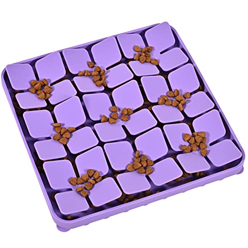 Werwing Silikon Schnüffelmatte für Hunde - Slow Feeder Leckmatte mit Saugnäpfen für Geruchstraining, Angstlinderung & geistige Bereicherung von Werwing