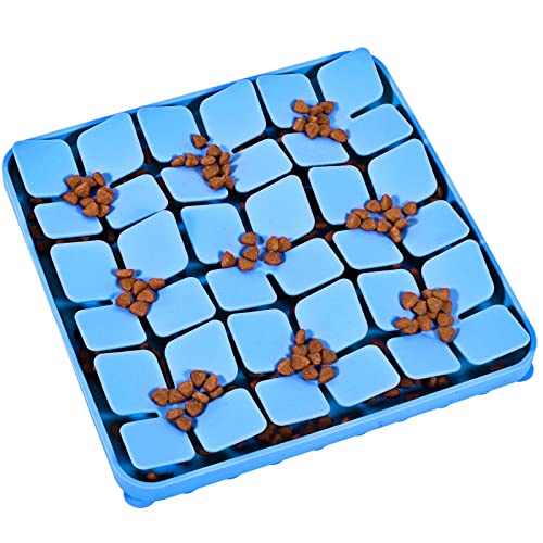 Werwing Silikon Schnüffelmatte für Hunde - Slow Feeder Leckmatte mit Saugnäpfen für Geruchstraining, Angstlinderung & geistige Bereicherung von Werwing