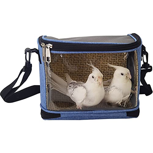Werwing Vogelreisekäfig-Tragerucksack – strapazierfähiges Segeltuch & atmungsaktives Design für Sittiche, Sittiche, Sittiche und kleine Vögel | Tragbarer Mehrzweckträger mit klarem Sichtfenster Werwing Vogelreisekäfig-Tragerucksack – strapazierfähiges Segeltuch & atmungsaktives Design für Sittiche, Sittiche, Sittiche und kleine Vögel | Tragbarer Mehrzweckträger mit klarem Sichtfenster von Werwing